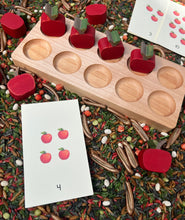 Load image into Gallery viewer, Apple Counters & Number Cards