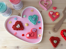 Load image into Gallery viewer, Valentine Cookie Bakery Kit