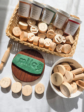 Load image into Gallery viewer, Alphabet Lower Case Playdough Stamps