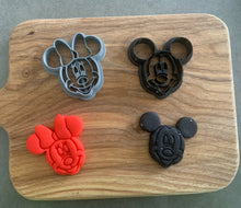 Load image into Gallery viewer, Mickey & Minnie Cutters