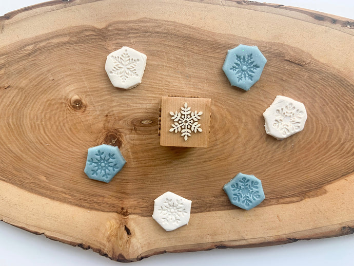 Snowflake Stamping Cube